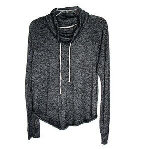 Hollister - Long Sleeve Grey Turtle Neck Tee - Small